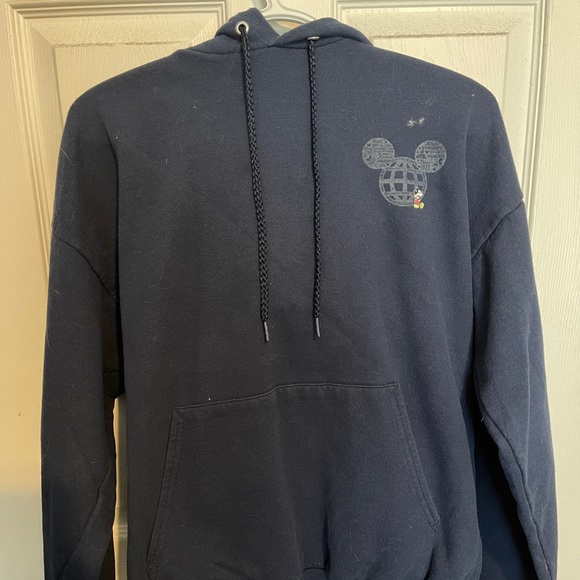 Walt Disney World Sweatshirt Navy blue LARGE - Picture 2 of 2